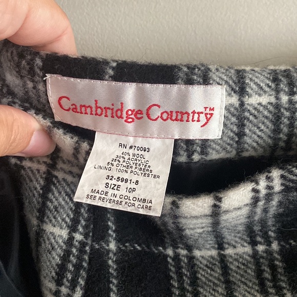Cambridge country • wool fringe blanket skirt - Picture 5 of 7